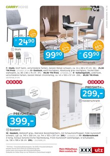 Bett im XXXLutz Möbelhäuser Prospekt "FROHE WEIHNACHTEN" mit 16 Seiten (Bochum)