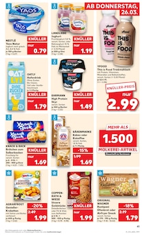 Joghurt im Kaufland Prospekt "Aktuelle Angebote" mit 68 Seiten (Regensburg)