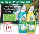 WC-Reiniger im Angebot bei GLOBUS in Duisburg WC-Reiniger Angebote von Frosch bei GLOBUS Duisburg für 1,99 €