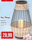 Rattan-Laterne bei Kaufhaus Stolz im Kappeln Prospekt für 29,99 €