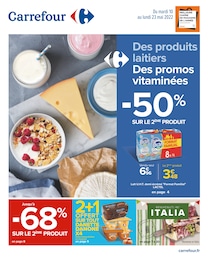 Carrefour Catalogue "Des produits laitiers, des promos vitaminées", 64 pages, Le Raincy,  10/05/2022 - 23/05/2022