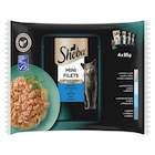 Sachets fraîcheur mini filets en sauce pour chats - SHEBA dans le catalogue Carrefour