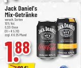 Mix-Getränke Coca-Cola Angebote von Jack Daniel's bei Trinkgut Neustadt für 1,88 €