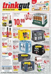 Veltins im Trinkgut Prospekt "Aktuelle Angebote" mit 6 Seiten (Gifhorn)