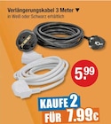 Verlängerungskabel 3 Meter im V-Markt Prospekt Verlängerungskabel 3 Meter von  im aktuellen V-Markt Prospekt für 5,99 €