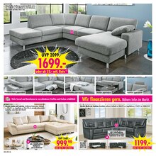 Ecksofa im aktuellen SB Möbel Boss Prospekt (Leipzig) Ecksofa im SB Möbel Boss Prospekt "JETZT WIRD RICHTIG GESPART!" mit 12 Seiten (Leipzig)