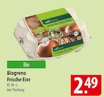 Frische Eier Angebote von Biogreno bei famila Nordost Kiel für 2,49 €