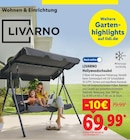 Hollywoodschaukel Angebote von LIVARNO bei Lidl Bergheim für 69,99 €