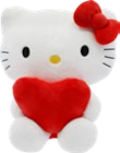 Plüschfigur mit Herz von Hello Kitty für 9,99 € bei Kaufland im Angebot Plüschfigur mit Herz von Hello Kitty im aktuellen Kaufland Prospekt
