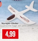 Styropor-Gleiter im Angebot bei Kaufhaus Stolz in Bremerhaven Styropor-Gleiter Angebote bei Kaufhaus Stolz Bremerhaven für 4,99 €