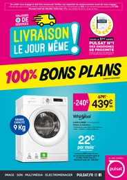 Pulsat Catalogue "100 % BONS PLANS", 8 pages, Claye-Souilly,  22/03/2023 - 15/04/2023