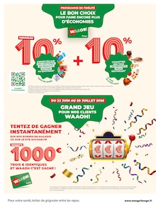 Catalogue Auchan Hypermarché de la semaine "LES TOPS" avec 2 pages, valide du 23/06/2026 au 05/07/2026 pour La Couronne et alentours Prospectus Auchan Hypermarché de la semaine "LES TOPS" avec 2 pages, valide du 23/06/2026 au 05/07/2026 pour La Couronne et alentours