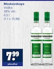 Vodka Angebote von Moskovskaya bei Getränkewelt Ratingen für 7,99 €
