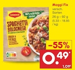 Maggi Fix im Angebot bei Netto Marken-Discount in Kamp-Lintfort Maggi Fix Angebote von Maggi bei Netto Marken-Discount Kamp-Lintfort für 0,49 €