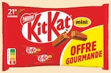 Minis barres chocolatées - KIT KAT NESTLÉ - Intermarché Minis barres chocolatées - KIT KAT NESTLÉ à 1,82 € dans le catalogue Intermarché