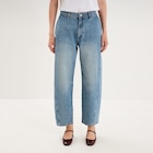 La Halle Saint-Egrève - Promo Jean barrel taille haute denim stone femme Promo Jean barrel taille haute denim stone femme à 29,99 € dans le catalogue La Halle à Saint-Egrève
