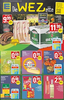 WEZ Prospekt der Woche "Die WEZette" Seite 1, 13.07.2026 bis 18.07.2026 für Rahden Aktueller WEZ Prospekt "Die WEZette" Seite 1 von 18 Seiten für Rahden