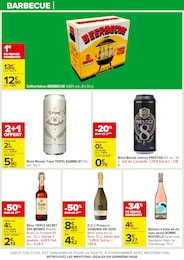 Offre Bière blonde dans le catalogue Carrefour du moment à la page 18