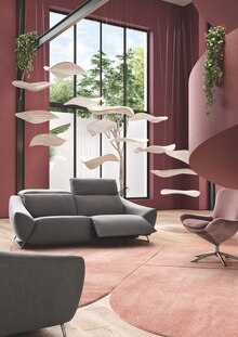 Mobilier de France Nantes - Canapé 2,5 places 1 assise relaxation électrique, 2 têtières relevables Promo Canapé 2,5 places 1 assise relaxation électrique, 2 têtières relevables dans le catalogue Mobilier de France "Les instants relaxation" à Nantes