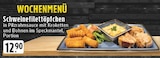 Schweinefilettöpfchen in Pilzrahmsauce mit Kroketten und Bohnen im Speckmantel im Angebot bei E center in Castrop-Rauxel Schweinefilettöpfchen in Pilzrahmsauce mit Kroketten und Bohnen im Speckmantel Angebote bei E center Castrop-Rauxel für 12,90 €