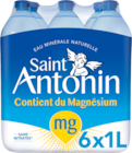 EAU MINÉRALE ST ANTONIN - ST ANTONIN en promo à 2,79 € chez Auchan Hypermarché EAU MINÉRALE ST ANTONIN - ST ANTONIN dans le catalogue Auchan Hypermarché