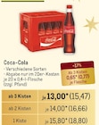 Coca-Cola Angebote bei Metro Kraichtal für 18,80 €