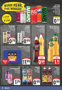 Coca Cola im aktuellen EDEKA Prospekt (Alsdorf) Coca Cola im EDEKA Prospekt "Aktuelle Angebote" mit 24 Seiten (Alsdorf)