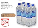 Aktuelles Berg Quellen Angebot bei GLOBUS in Mannheim ab 3,00 €