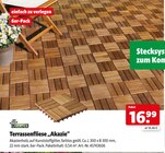 Terrassenfliese „Akazie“ Angebote von Mr. Gardener bei Hagebaumarkt Moers für 16,99 €