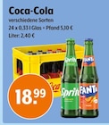 Sprite oder Fanta Angebote von Coca-Cola bei Trink und Spare Oberhausen für 18,99 €