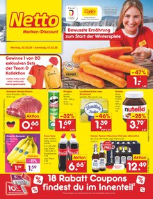 Coca Cola im Netto Marken-Discount Prospekt "Aktuelle Angebote" mit 54 Seiten (Kaufbeuren)