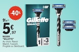 Rasoir - GILETTE à 5,97 € dans le catalogue E.Leclerc