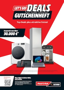 Aktueller MediaMarkt Saturn Prospekt für Osterby und Ungebung, Seiten zum blättern MediaMarkt Saturn Prospekt LET'S GO! DEALS GUTSCHEINHEFT mit Seiten in Osterby und Umgebung