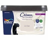 Crème de Couleur Lin Clair Velours - Dulux Valentine - Castorama à Cachan Crème de Couleur Lin Clair Velours - Dulux Valentine en promo chez Castorama Cachan à 39,90 €