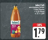 nah und gut Bockau - Saft Angebot im Prospekt Saft bei nah und gut im Bockau Prospekt für 1,79 €