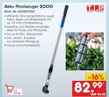 Aktuelle Staubsauger Angebote bei Netto Marken-Discount in Berlin Aktuelles Akku-Poolsauger 2000 Angebot bei Netto Marken-Discount in Berlin ab 82,99 €
