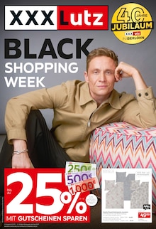 XXXLutz Möbelhäuser Iserlohn Prospekt "BLACK SHOPPING WEEK" mit 20 Seiten