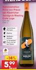 Kiedricher Sandgrub Riesling Erste Lage von Administration Prinz von Preussen für 5,99 € bei Netto Marken-Discount im Angebot Kiedricher Sandgrub Riesling Erste Lage von Administration Prinz von Preussen im aktuellen Netto Marken-Discount Prospekt