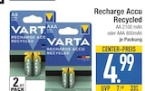 Recharge Accu Recycled Angebote von Varta bei EDEKA Augsburg für 4,99 €