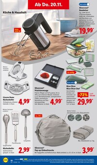 Zerkleinerer Angebot im Lidl Prospekt, gültig von 17.11.2025 bis 22.11.2025 Zerkleinerer Angebot im aktuellen Lidl Prospekt auf Seite 44