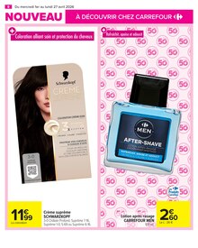 Promotion Schwarzkopf dans le prospectus Carrefour, valable du 01/04/2026 au 27/04/2026 Promo Schwarzkopf dans le catalogue Carrefour du moment à la page 8