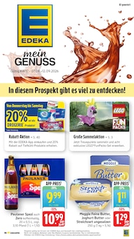 EDEKA Östringen Prospekt der aktuellen Woche, gültig von 07.09.2026 bis 12.09.2026 Aktueller EDEKA Östringen Prospekt "Aktuelle Angebote" mit 40 Seiten