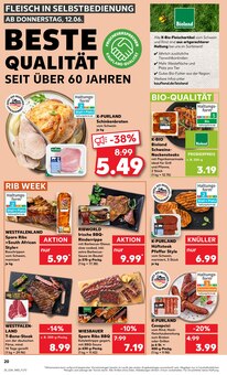 Grillfleisch im aktuellen Kaufland Prospekt (Frankfurt (Main)) Grillfleisch im Kaufland Prospekt "KNĂśLLER" mit 54 Seiten (Frankfurt (Main))