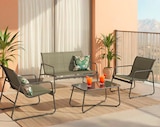 Salon bas de jardin - CLEO en promo chez Weldom Perpignan à 99,00 €