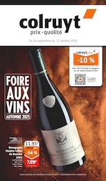 Catalogue Colruyt à Colmar "FOIRE AUX VINS AUTOMNE 2O25", 28 pages, 24/09/2025 - 12/10/2025 Prospectus Colruyt à Colmar "FOIRE AUX VINS AUTOMNE 2O25", 28 pages, 24/09/2025 - 12/10/2025