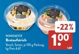 Brotaufstrich im ALDI SÜD Prospekt Brotaufstrich von WONNEMEYER im aktuellen ALDI SÜD Prospekt für 1,00 €