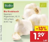 Knoblauch von BioBio im aktuellen Netto Marken-Discount Prospekt