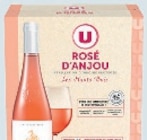 Promo Rosé d'Anjou AOP Rosé Les Hauts Buis à 10,95 € dans le catalogue Super U à Levroux