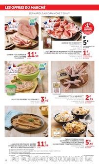 Promotion Chorizo dans le prospectus Super U, valable du 02/06/2026 au 14/06/2026 Promo Chorizo dans le catalogue Super U du moment à la page 26