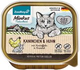 Minkas Naturkost Kaninchen & Huhn Angebote von ZooRoyal bei REWE Wetzlar für 0,69 €